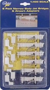 Amazon.com: Gemini Jets Airbridge Set 1 with 6-Pack